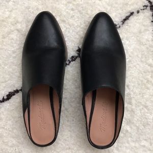 Madewell Barlow Mules / Black / Size 6